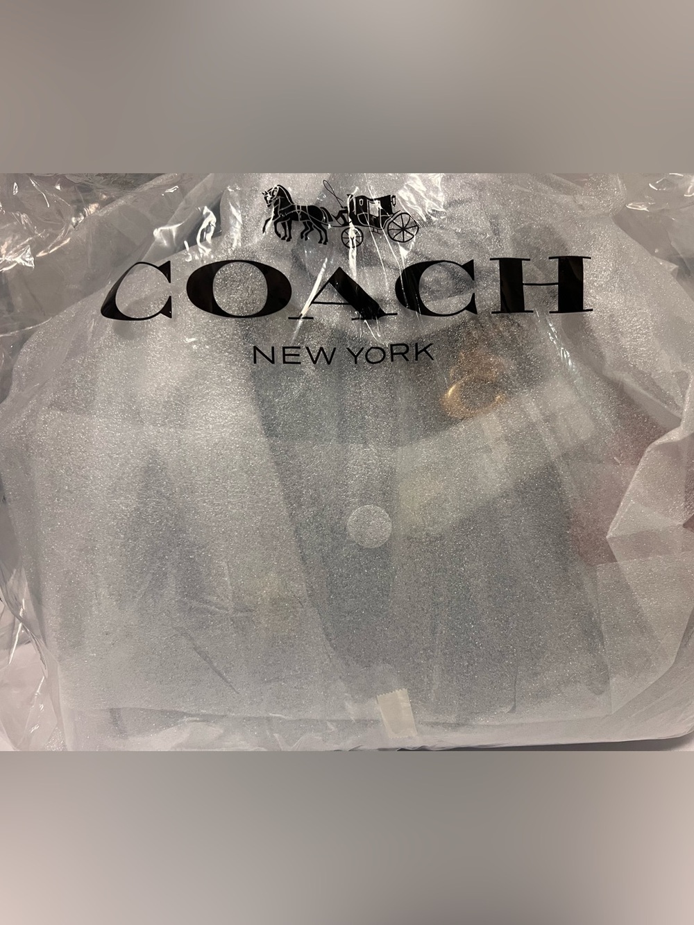 Coach Loved Denim Rowan Satchel with Charms - Picture 2 of 3